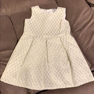 12m gold holiday dress